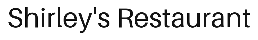 Shirley's Restaurant